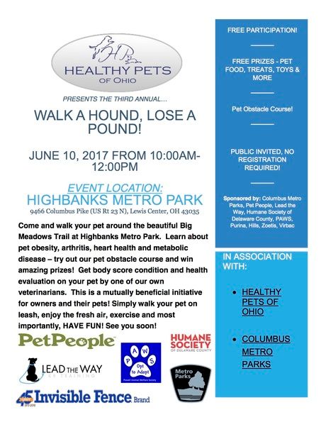 Healthy Pets event